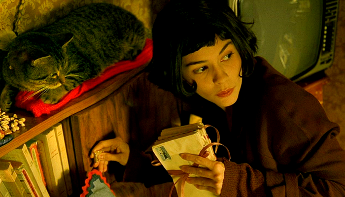 escena de la película "Amélie"
