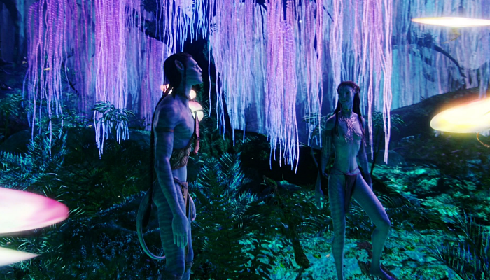 escena de la película Avatar