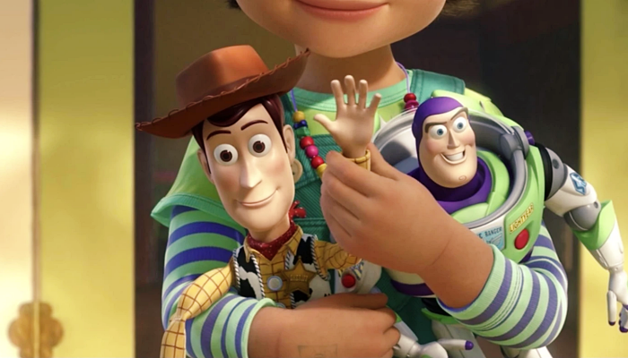 escena de la película Toy Story 3