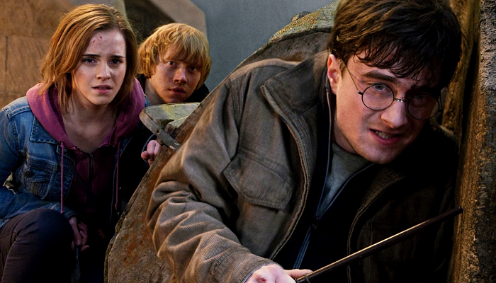 escena de la película Harry Potter y las reliquias de la muerte: Parte 2