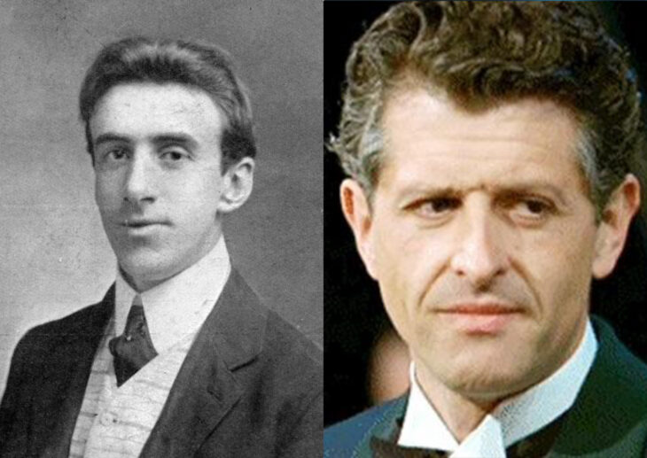 Wallace Hartley vs el actor que lo interpretó en Titanic 