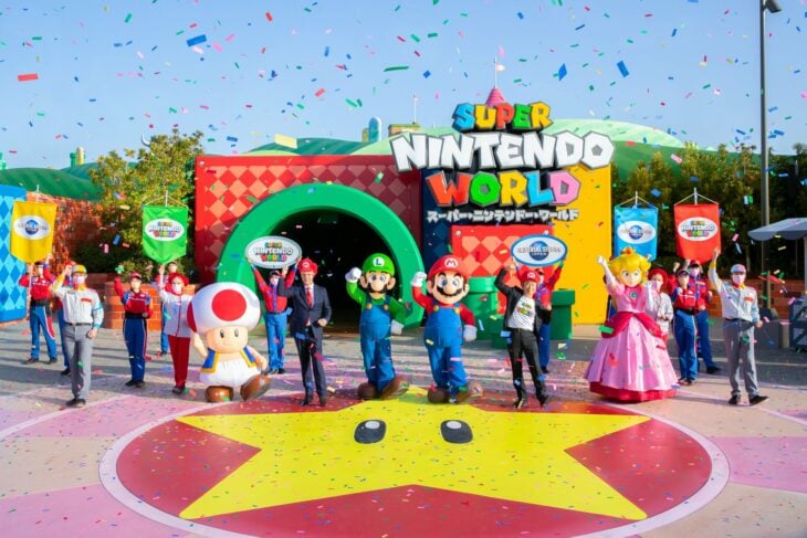 Inauguración de Super Nintendo World  en Japón