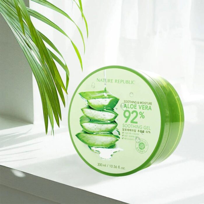 gel de aloe vera para el cuerpo; 14 Básicos para sobrevivir al calor con bastante glamour