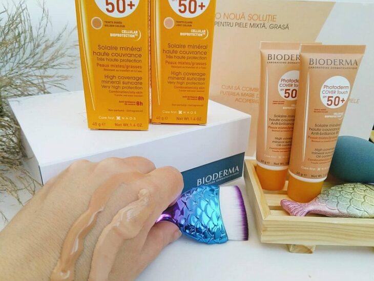 Bioderma Photoderm COVER Touch SPF 50+; 5 Protectores solares con color para proteger tu piel