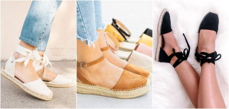 zapatos espardiles; 8 Tipos de zapatos para las que no gustan de usar sandalias