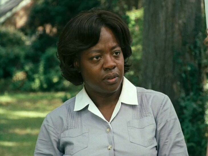 Escena de Viola Devis en la película The Help