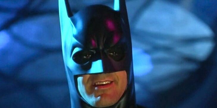 George Clooney en su personaje como Batman 