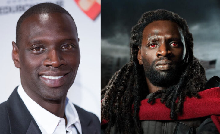 Omar Sy en el papel de bishop en xmen vs como se ve realmente