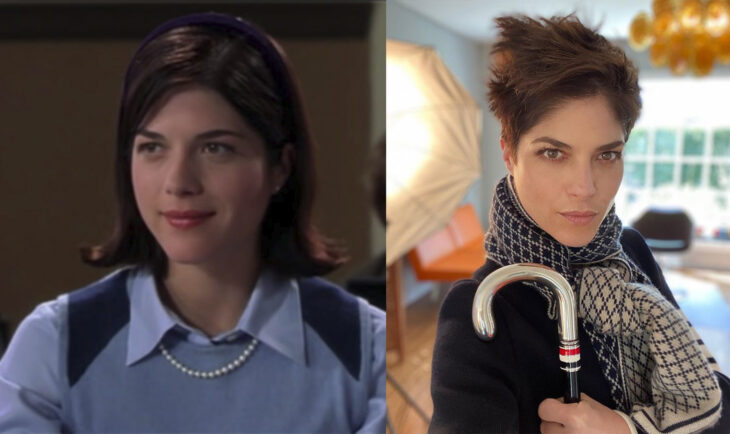 Antes y después de Selma Blair en la película legalmente rubia 