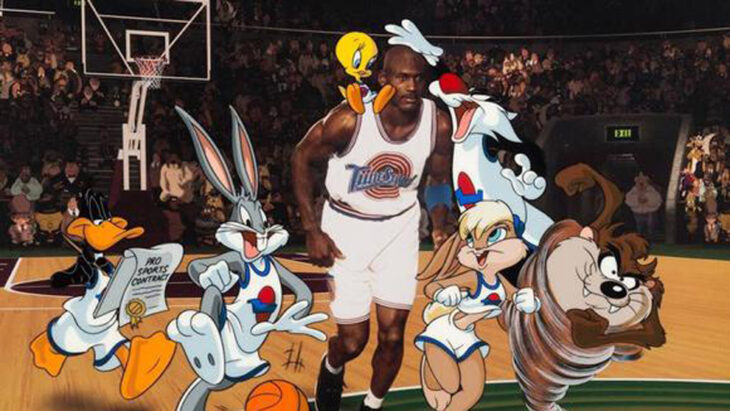 Escena de la película Space Jam