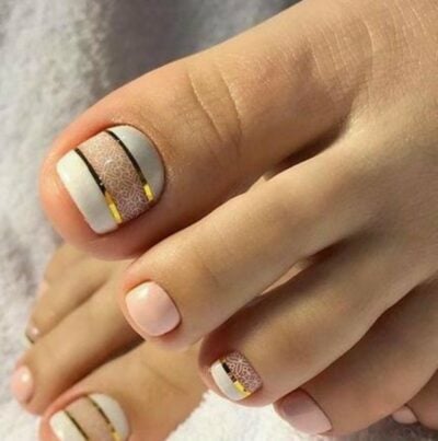 15 Lindas Ideas para llevar unas uñas bonitas de los pies – Moda y Estilo