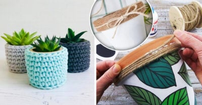 15 Ideas DIY para decorar tus macetas sin acabar con tus ahorros