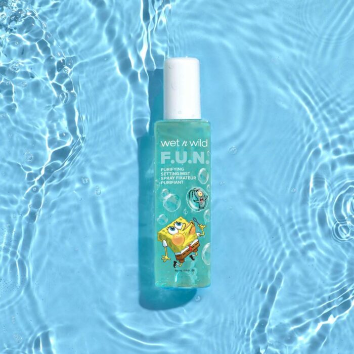 Desmaquillante bifásico; Nueva línea de maquillaje de Bob Esponja y Wet n Wild 