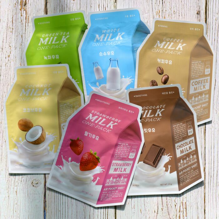 Mascarillas hidratantes a base de leche; Productos asiáticos que deberías sumar a tu rutina de belleza 