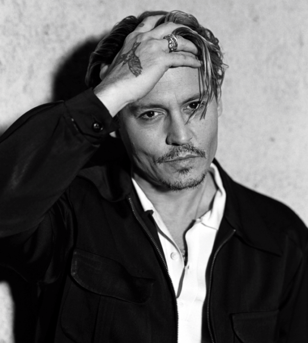 sesión de fotos con Johnny Depp