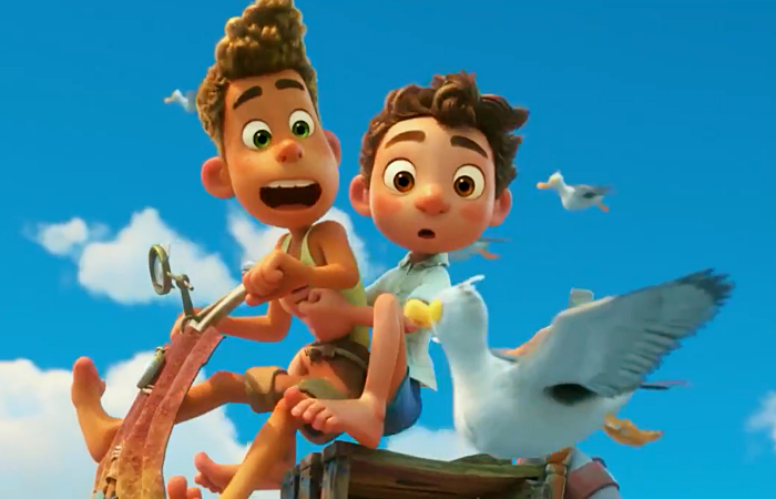 escena de 'Luca' la nueva película de Pixar