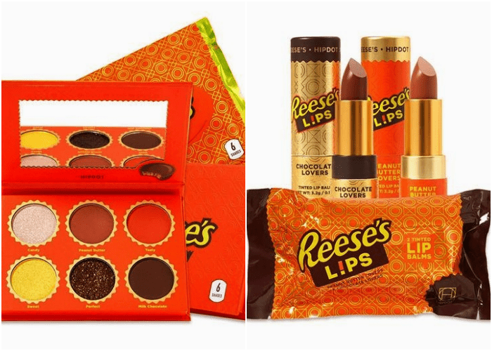 maquillaje de Reese's x HipDot