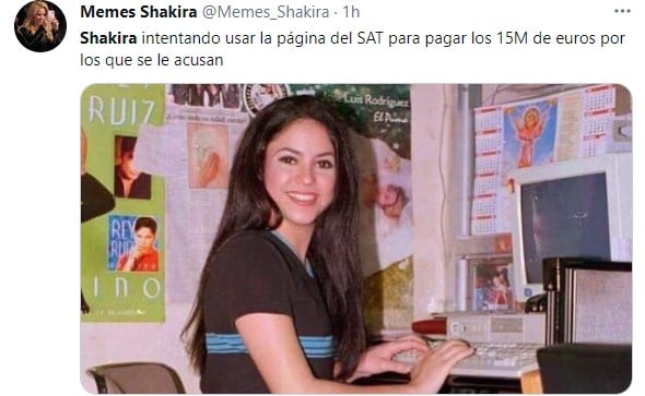 Memes que nos dejó la deuda millonaria de Shakira ante hacienda 
