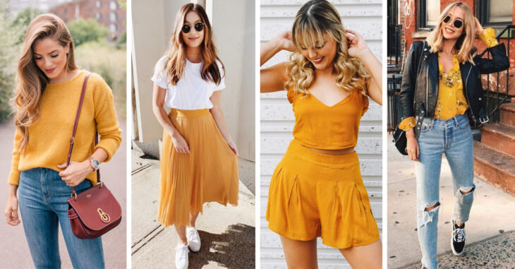 17 Outfits con un toque de amarillo para brillar esta temporada