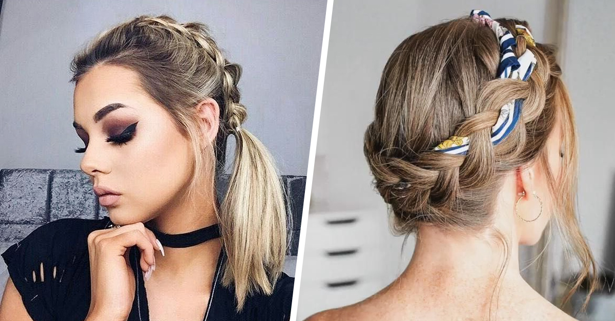 Peinados con cabello hasta el hombro para hacer en 5 minutos