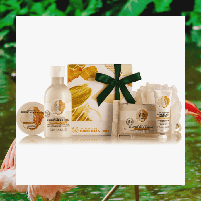 kit de cremas para el cuerpo y jabones de The Body Shop