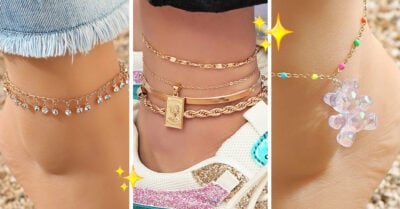 13 Pulseras bonitas para decorar tus tobillos