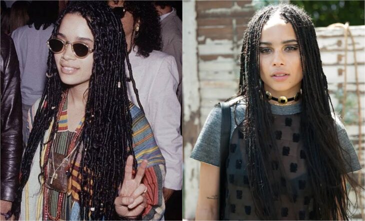 Lisa Bonet y su hija Zoë Kravitz