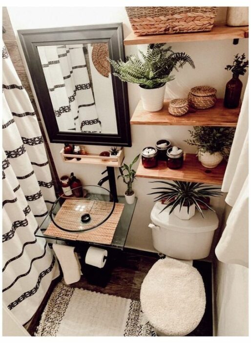 plantas decorativas en el baño ;13 Ideas para decorar tu depa con tantas plantas como desees