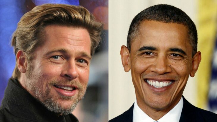 Barack Obama y Brad Pitt ;16 Famosos que no sabías están relacionados entre sí