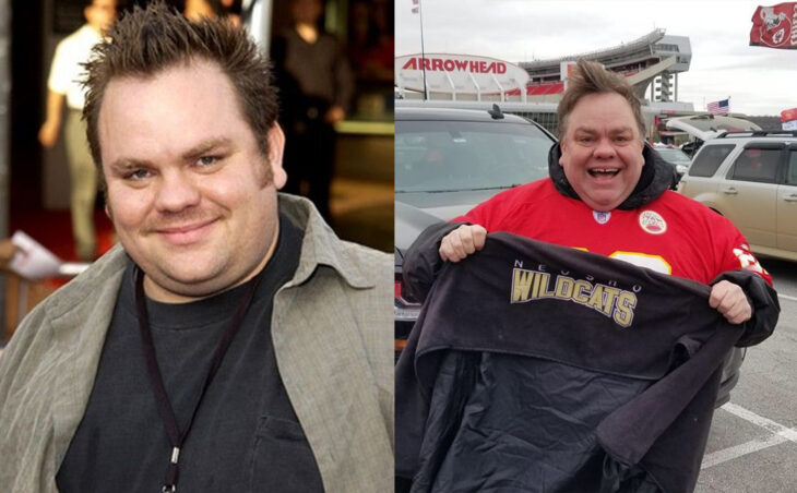 Antes y después del actor de Jackass Preston Lacy