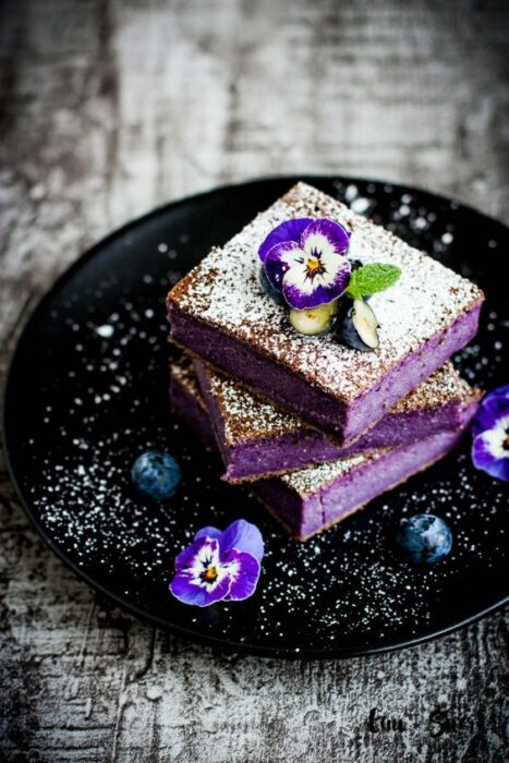 Brownie relleno de moras ;18 Hermosos pasteles de moras que querrás presumir en Instagram