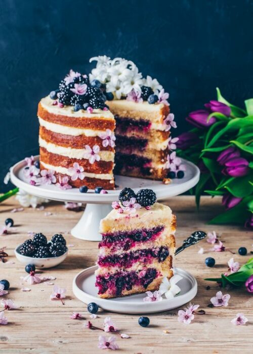 Pastel rustico con moras ;18 Hermosos pasteles de moras que querrás presumir en Instagram