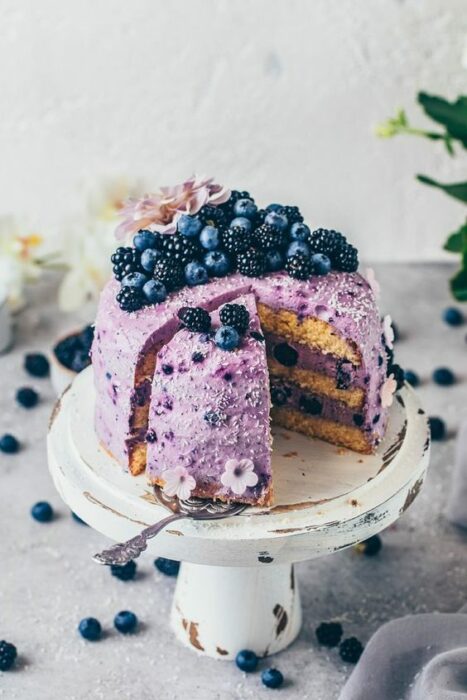 Pastel casero con moras ;18 Hermosos pasteles de moras que querrás presumir en Instagram