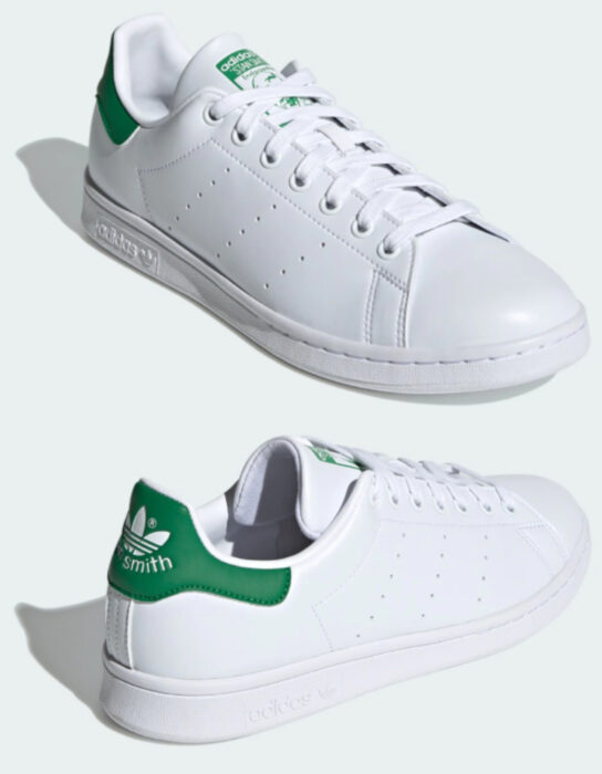 Tenis adidas Stan Smith blancos con detalles negros