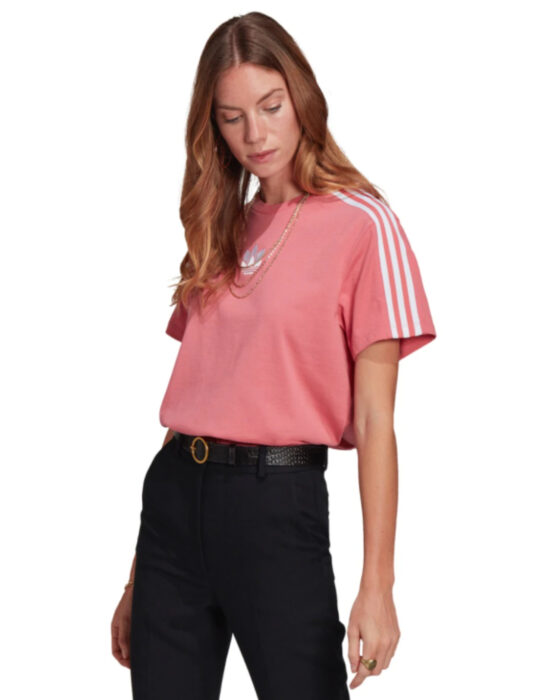 Blusa deportiva adidas color rosa