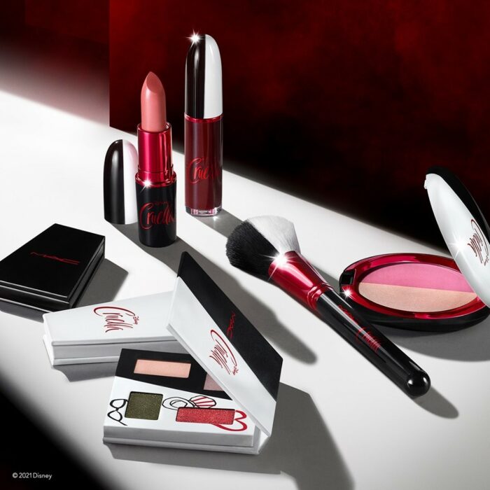 Colección de Mac Cosmetics inspirada en Cruella de Vil 