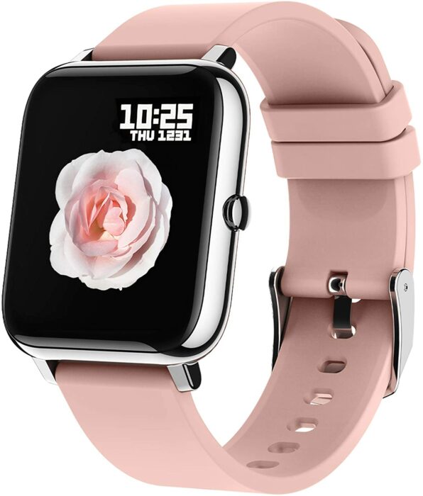 Reloj smartwatch en color rosa 