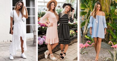 15 Vestidos frescos que quedan bien con cualquier tipo de zapatos