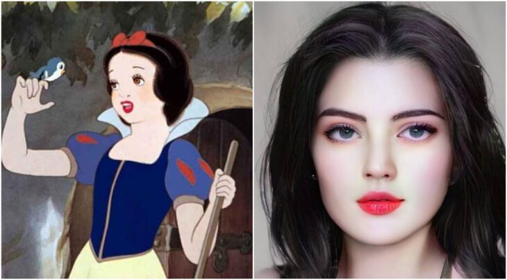 Blancanieves ilustrado con aspecto real por Darky Artists; Artista redibuja a personajes animados como personas y el resultado es chulísimo