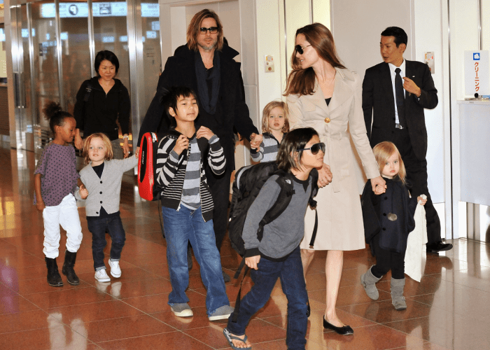 Brad Pitt gana custodia de sus hijos con Angelina Jolie