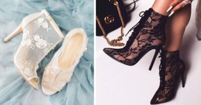 15 Tacones con encaje que seducirán tu guardarropa