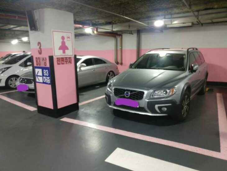 Estacionamientos exclusivos para chicas ;18 Pruebas de que Corea del Sur es un lugar increíble para vacacionar