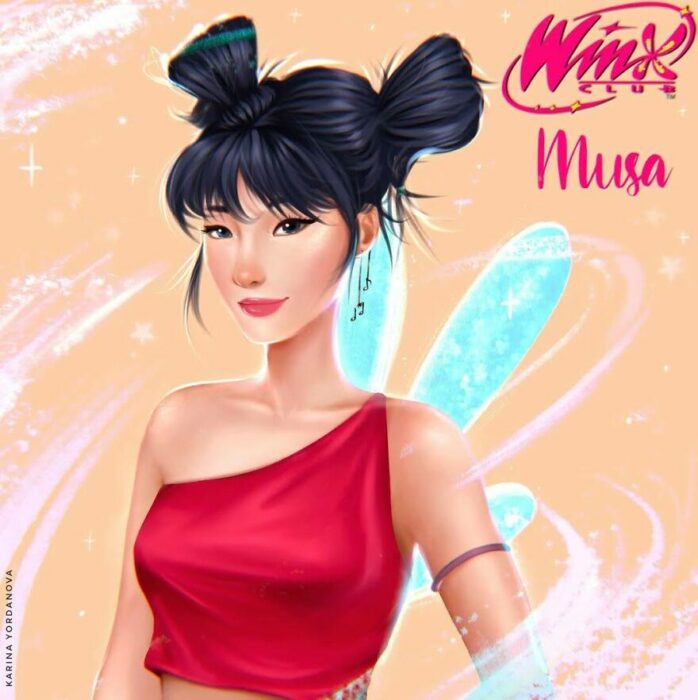 Musa; Artista les da un aspecto real a las chicas del club Winx y el resultado es increíble