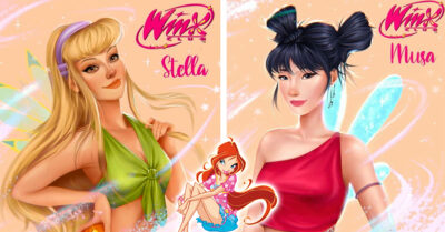 Artista les da un aspecto real a las chicas del ‘Club Winx’ y el resultado es increíble