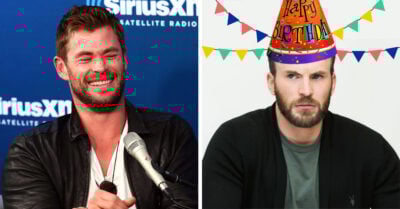Chris Evans cumplió 40 añitos y Chris Hemsworth lo felicitó con una broma