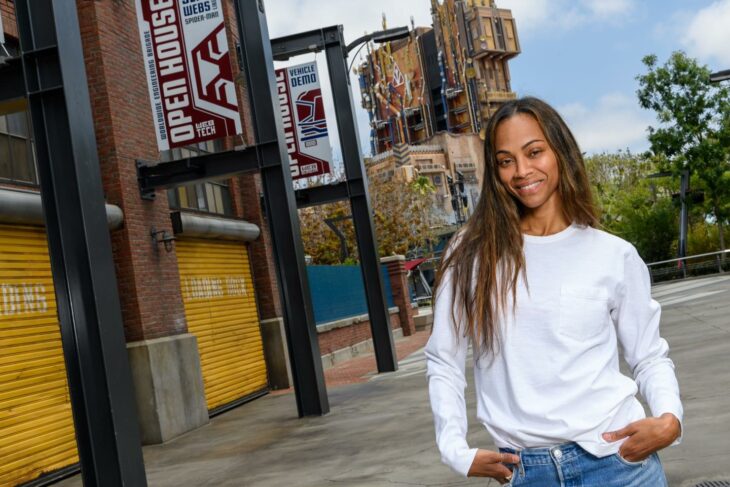 Zoe Saldana ;¡Por fin! Disneyland abre las puertas de Avengers Campus y ya estamos haciendo las maletas para visitarlo