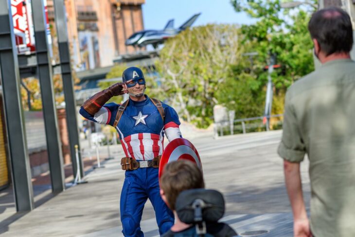 Capitán América ;¡Por fin! Disneyland abre las puertas de Avengers Campus y ya estamos haciendo las maletas para visitarlo