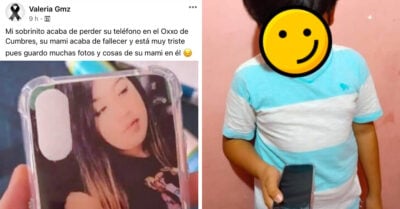 Niño pierde el celular con las fotos de su mamá y en redes se unen para encontrarlo