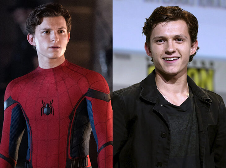 Peter Parker played by Tom Holland