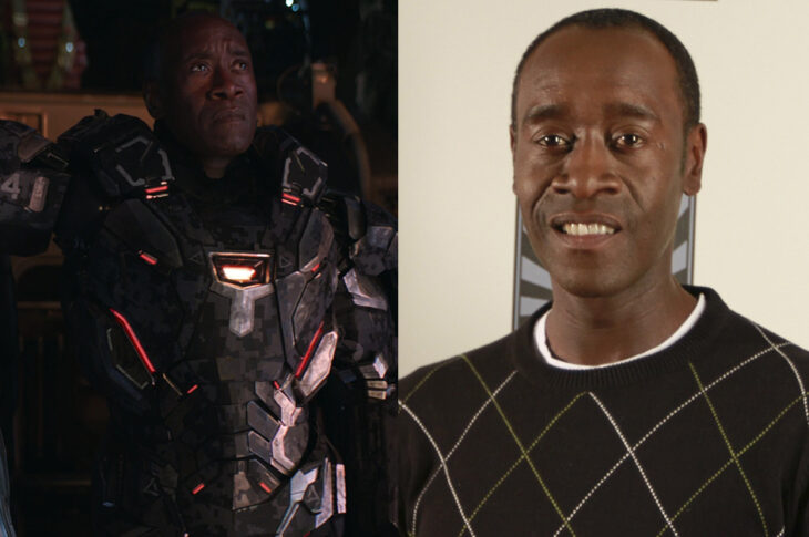 James Rhodes played by Don Cheadle